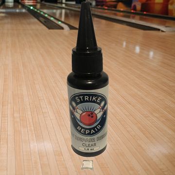 Strike Repair UV Bowling Ball Repair Resin - Clear